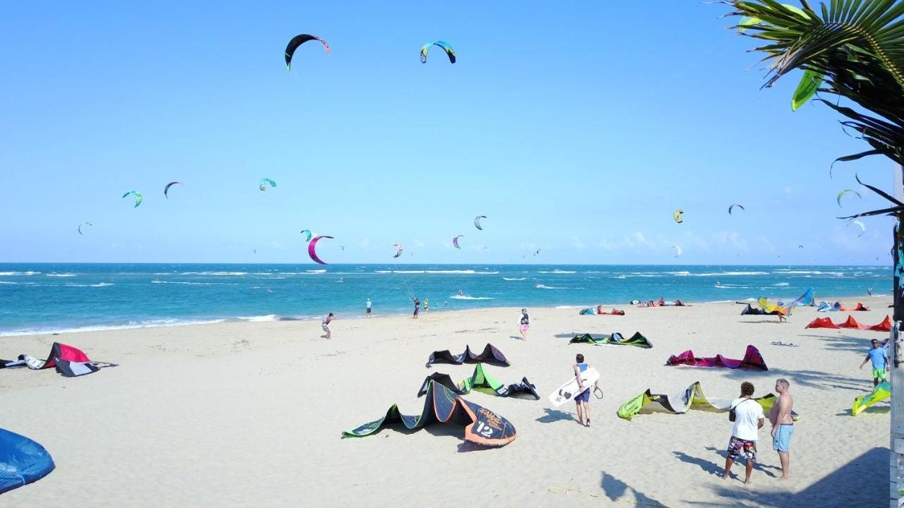Condo Cabrinha - Direct On Kite Beach Cabarete Bagian luar foto